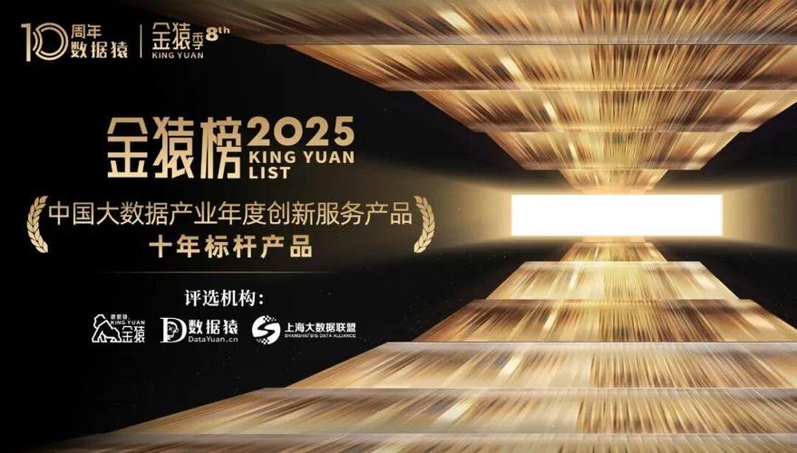 《2025中国大数据产业年度创新服务产品「十年标杆产品」》榜单/奖项
